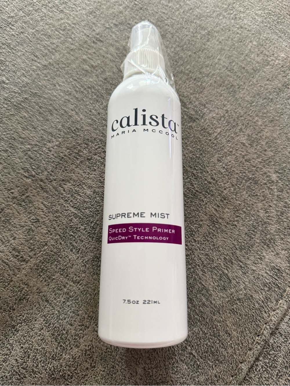 Calista Supreme Mist Quick Dry Hair Primer Spray Anti-Frizz Volumizing 7.5 oz